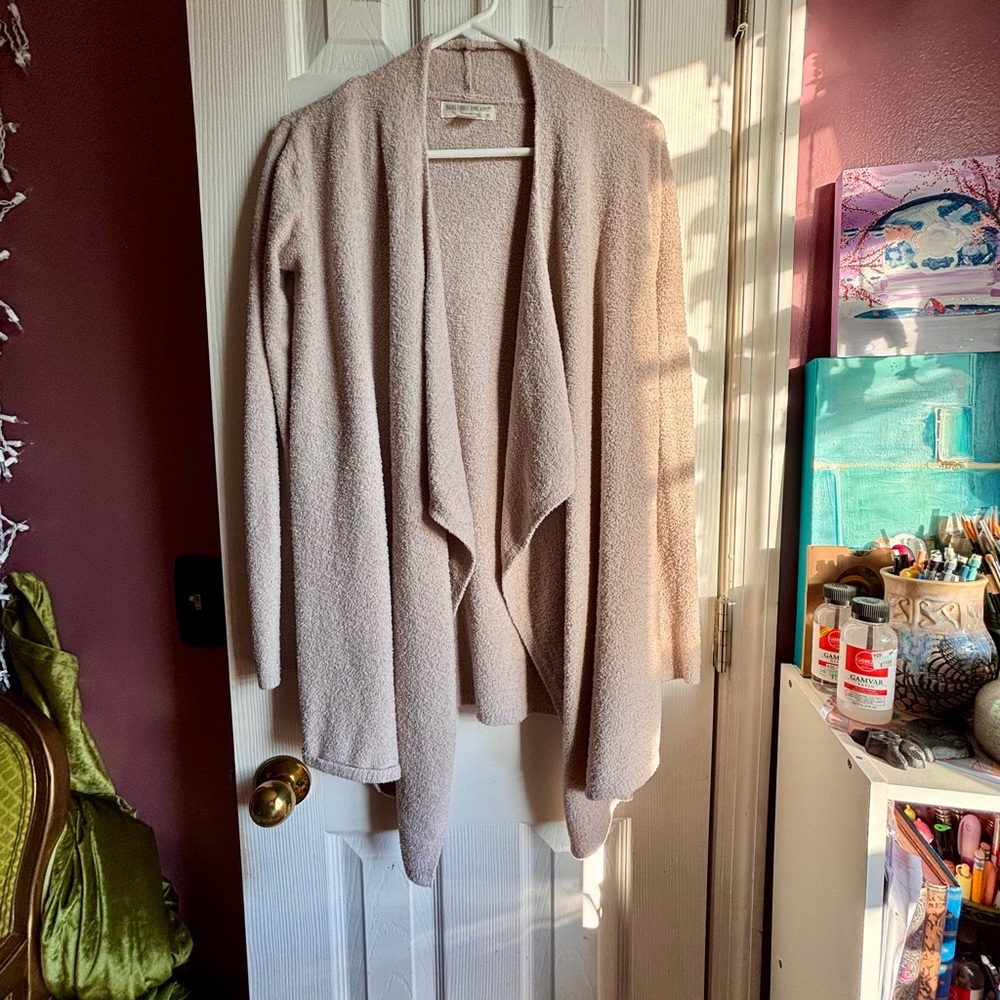 Barefoot Dreams Soft Cream Cardigan